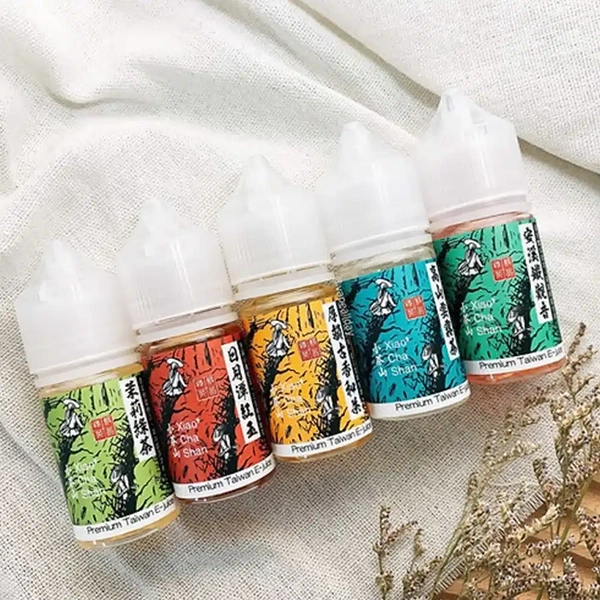 【7款口味推薦】小茶山電子煙油| 30ml大容量|正品煙油|台灣本土品牌|